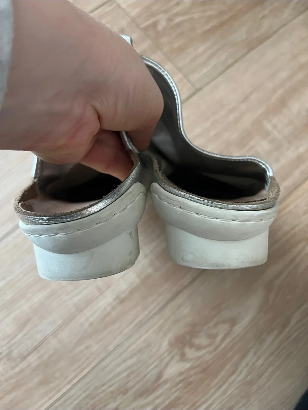 Trippen Plunge f shoes in silver - Picture 8 of 10